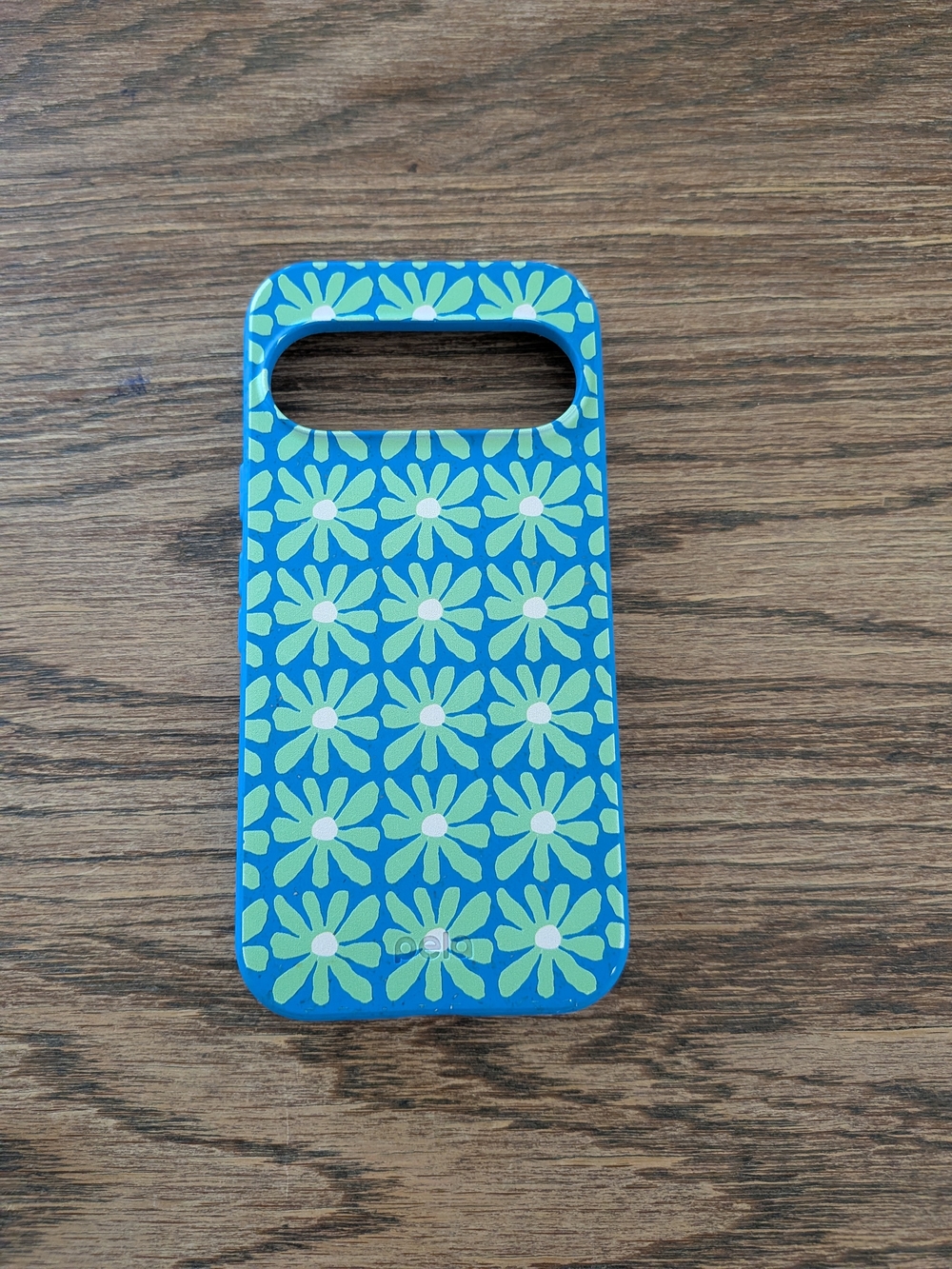 Pela Phone Case Blue/Green Retro Floral Design for Google Pixel 9/10/10 Pro